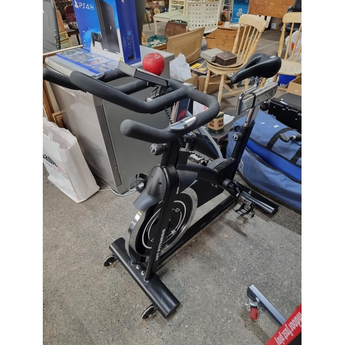 Star Lot An as new Hit Fitness G7 indoor exercise bike. With its