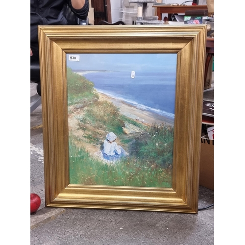 938 - A large high quality print of a painting originally by the artist Charles Neal titled 