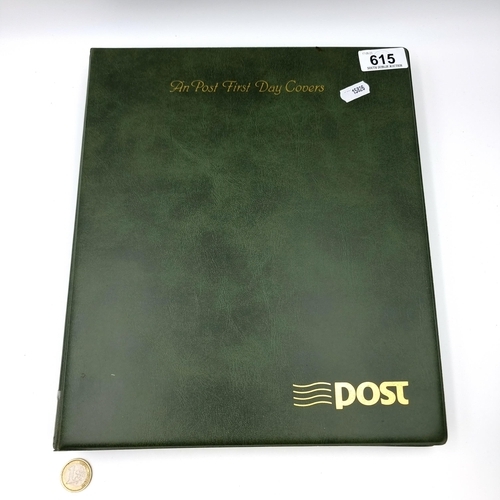 615 - A large and organised collection of 56 Irish organised first day covers. All neatly displayed in a p... 