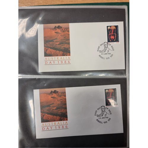 614 - A huge and very interesting collection of 30 organised and mounted Australian first day covers. All ... 