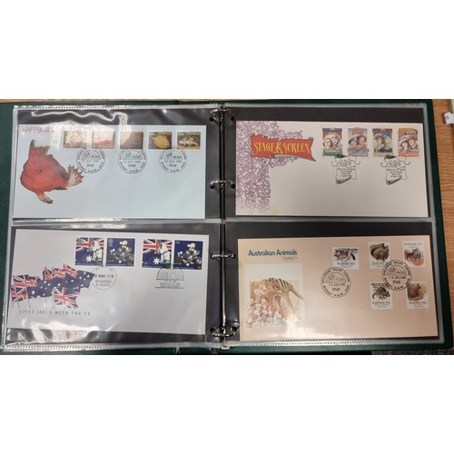 614 - A huge and very interesting collection of 30 organised and mounted Australian first day covers. All ... 