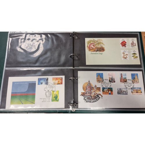 614 - A huge and very interesting collection of 30 organised and mounted Australian first day covers. All ... 