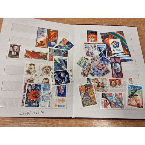 620 - A good mounted collection of modern USSR mint commemoratives, of mainly 1970s issues. Includes sheet... 