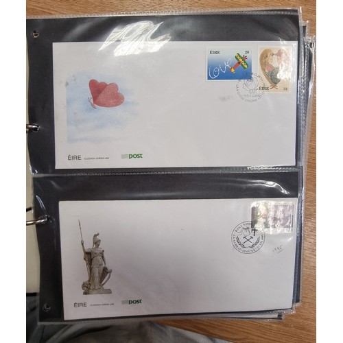 59 - A collection of 90 plus Irish first day covers, each set with various interesting Dublin addresses.