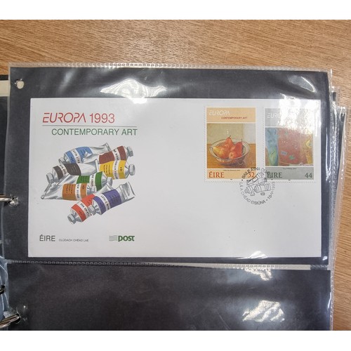 59 - A collection of 90 plus Irish first day covers, each set with various interesting Dublin addresses.