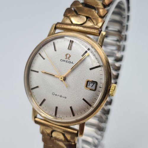 622 - Star Lot : A very handsome example of a vintage Omega of Geneve automatic gentleman's wrist watch, f... 