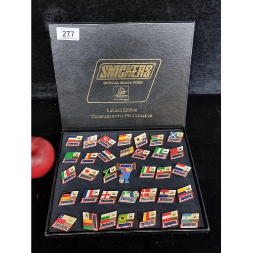 A wonderful collection of limited edition Snickers commemorative