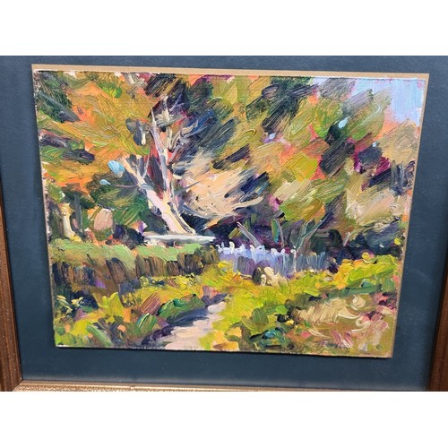 91 - Star Lot: An original Norman Teeling (b.1944) oil on board painting titled 