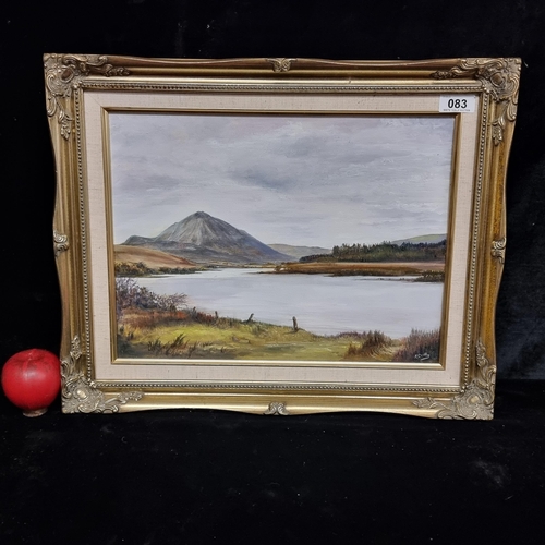 83 - An original Janet Crilly (Irish, contemporary) oil on board painting titled 