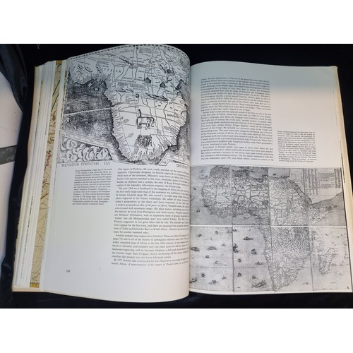 186 - A hardback book titled 'Landmarks of Mapmaking' by Charles Bricker. Published by Phaidon Oxford in 1... 