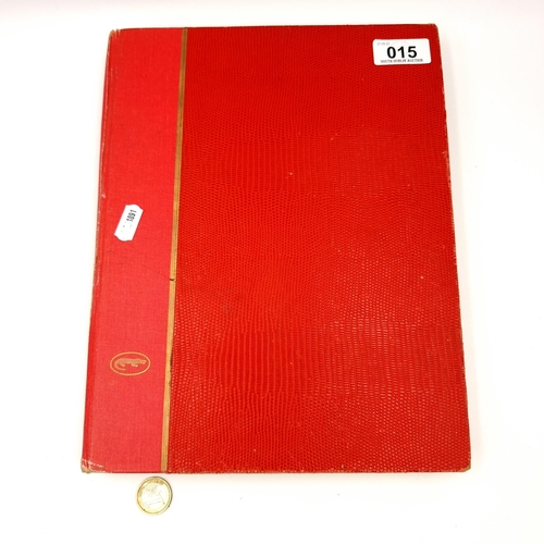 15 - A highly furnished personal stamp album comprising of an excellent collection of gathered world stam... 