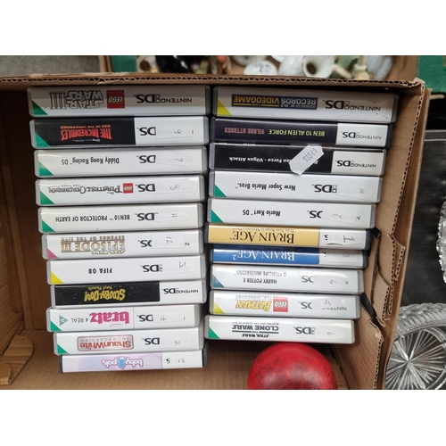 450 - 21 Nintendo DS games including classics such as Mario Kart and Diddy Kong racing.