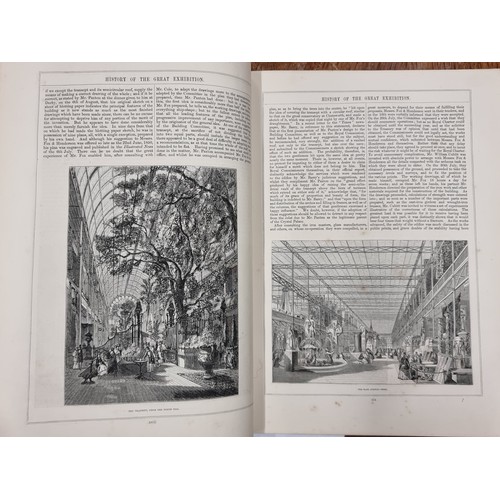 109 - Four antique books including 'The Industry of All Nations 1851 The Art Journal Illustrated Catalogue... 