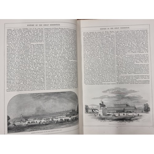 109 - Four antique books including 'The Industry of All Nations 1851 The Art Journal Illustrated Catalogue... 