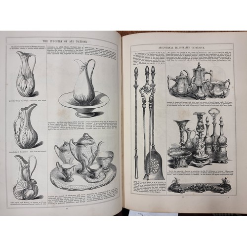 109 - Four antique books including 'The Industry of All Nations 1851 The Art Journal Illustrated Catalogue... 