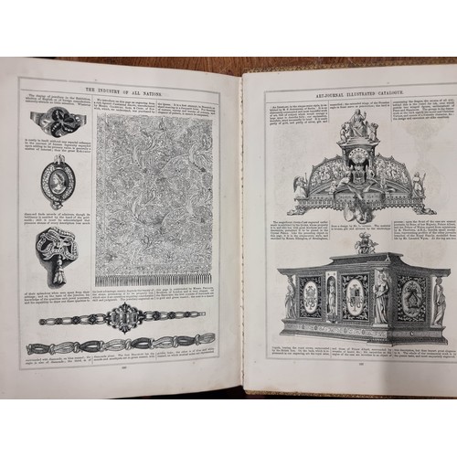 109 - Four antique books including 'The Industry of All Nations 1851 The Art Journal Illustrated Catalogue... 