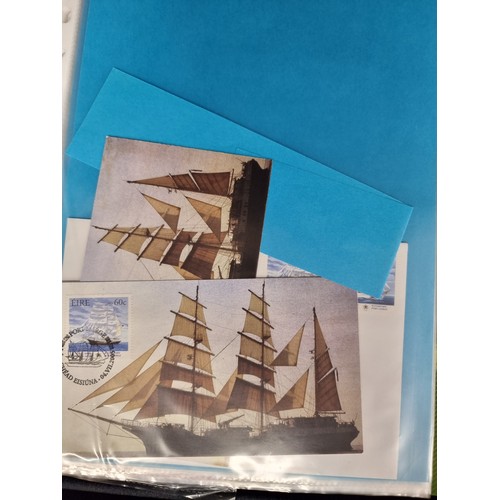 241 - A stamp collection of specialised and personalised first day covers and issues from tall ships at th... 