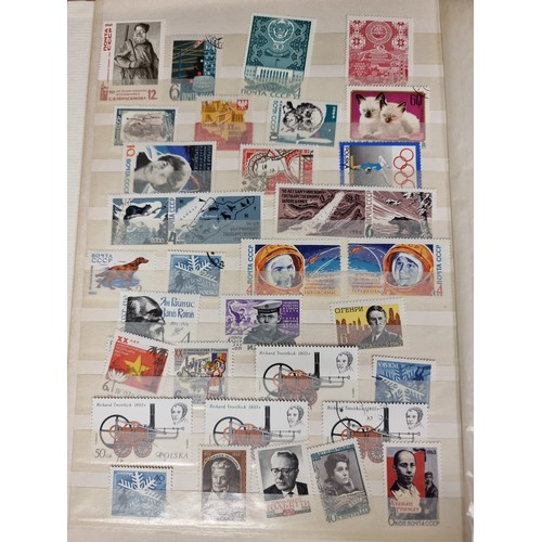 242 - A good  collection of world stamps including a large amount from Russia.