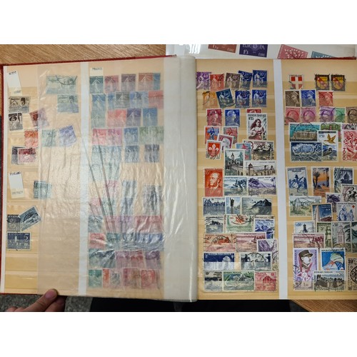 15 - A highly furnished personal stamp album comprising of an excellent collection of gathered world stam... 