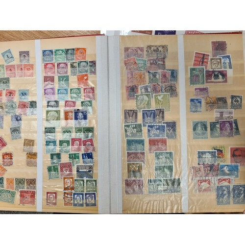 15 - A highly furnished personal stamp album comprising of an excellent collection of gathered world stam... 