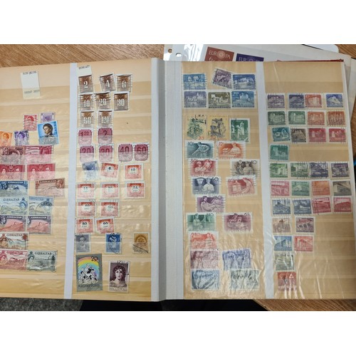 15 - A highly furnished personal stamp album comprising of an excellent collection of gathered world stam... 