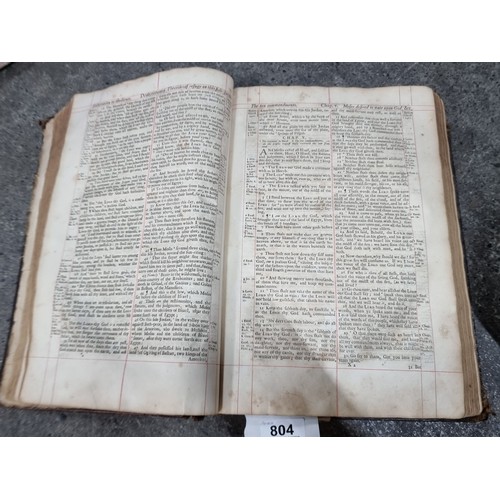 804 - Star lot: An amazing very large antique 'The Book of Common Prayer and Administration of the Sacrame... 