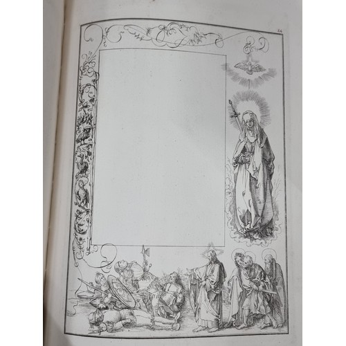 805 - Star lot: An antique hardback edition of 'Albert Durers Designs of The Prayer Book' published in Lon... 