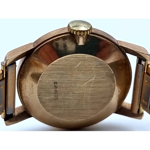 38 - Star Lot : A vintage ladies Omega vintage wrist watch, featuring a stainless steel gold mesh bracele... 