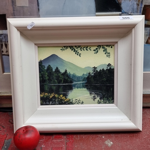 900 - An original Rosemary Bedell (Irish, 20th century) oil on board painting titled 