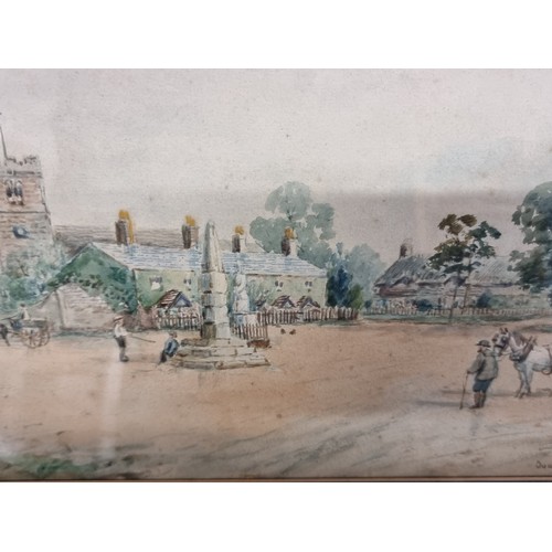 64 - Star Lot : A beautiful original William Langely (British, b.1852 - d.1922) watercolour on paper pain... 