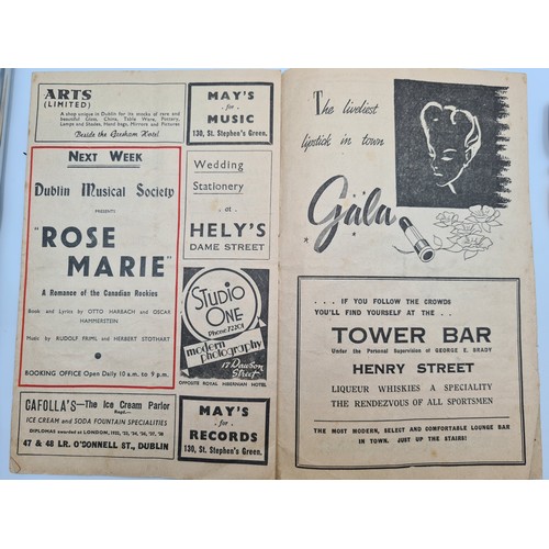 34 - A interesting collection of assorted antique and vintage Irish ephemera, including a selection of lo... 