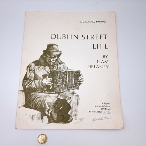 878 - A hand signed limited edition (225/1000) portfolio of drawings by Liam Delaney (Irish, 20th century)... 