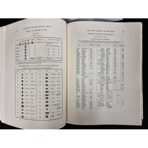 210 - A hardback second edition book titled 'English Goldsmiths and Their Marks' by Sir Charles James Jack... 