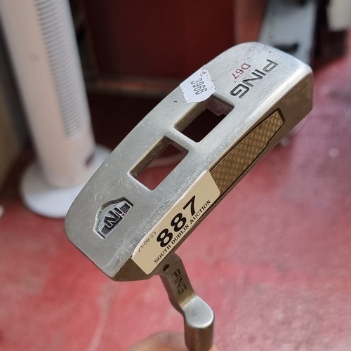 887 - A PING D67 tour putter, in good condition.