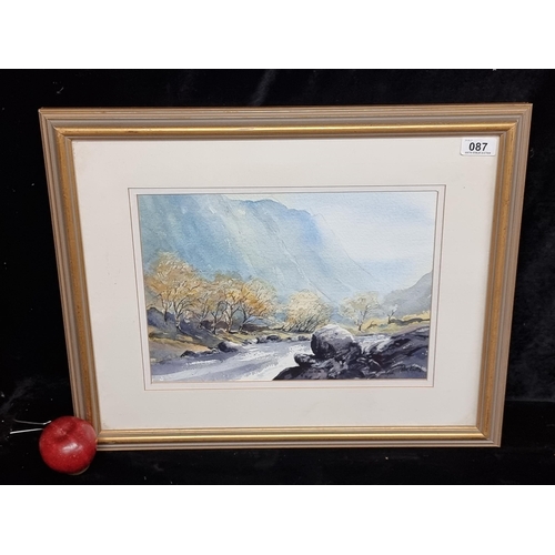 87 - Star Lot: An original Peter Knuttel (b.1945 - d.2023) watercolour on paper painting titled 