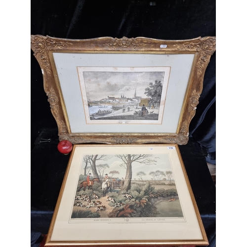 116 - An antique chromolithograph titled 