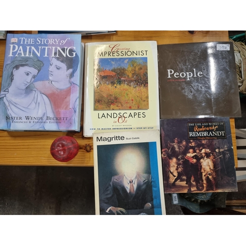 952 - Five books of art interest including 'The Story of Painting', Creating Impressionist Landscapes in O... 