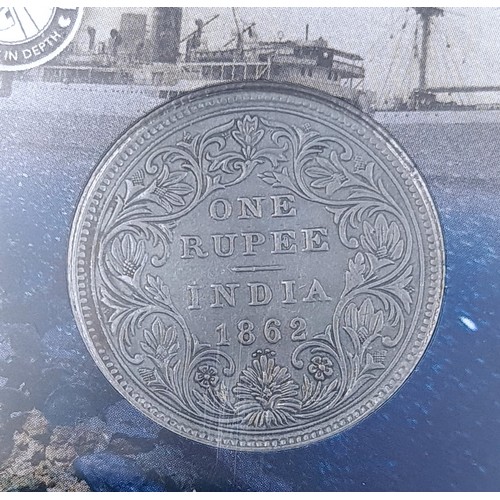 13 - Star Lot : A highly rare coin collection issued by the Dublin Mint Office relating to The steamship ... 