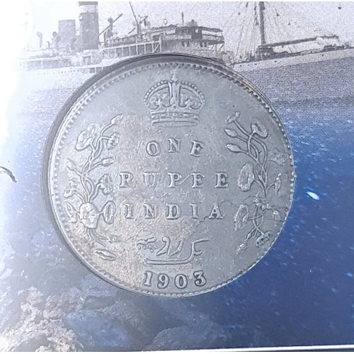 13 - Star Lot : A highly rare coin collection issued by the Dublin Mint Office relating to The steamship ... 