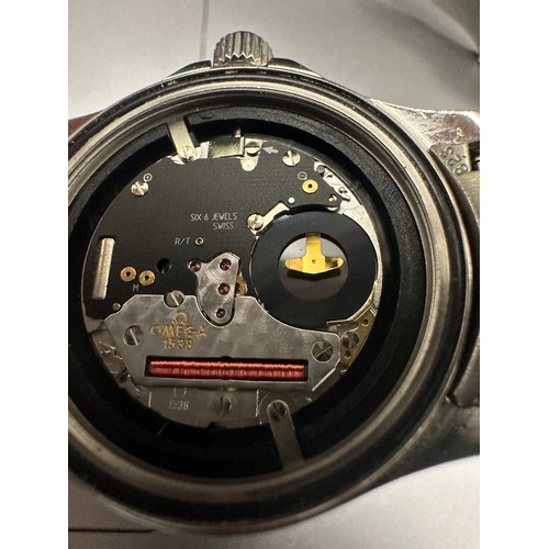 22 - Star Lot : A gents original Omega Seamaster watch. Quartz Omega watch in what appears working order,... 