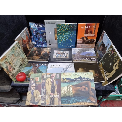 269 - 14 Irish Fine Art Catalogues from Adam's auctioneers dating from 2008 to 2012. Also includes a 2008 ... 