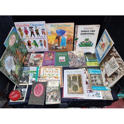 291 - A collection of approx. 25 books including many children's examples such as 