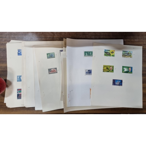 942 - A wonderful large collection of vintage stamps from British colonized countries such as Swaziland, T... 