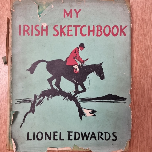 951 - A vintage and rare hardback book titled 'My Irish Sketchbook' by Lionel Edwards published in 1938 by... 