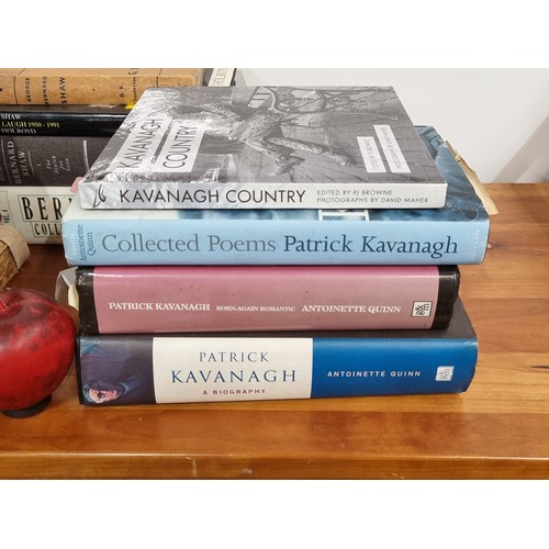 934 - Four hardback books on the works of Patrick Kavanagh including 