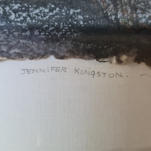 259 - Star Lot: An original Jennifer Kingston (Irish Contemporary) pastel on handmade paper painting title... 