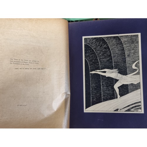 95 - An antique hardback book titled 'The Hound of Heaven: Ten Drawings for the Poem of Francis Thompson'... 