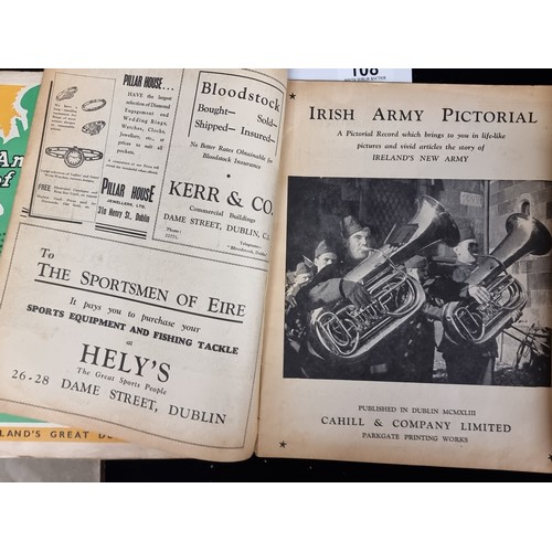 108 - A vintage publication of 'Irish Army Pictorial' dating to c. 1941. Contains various photographs of I... 