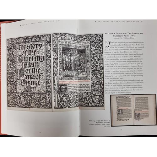 114 - A hardback book titled 'Essential William Morris' by Iain Zaczek and published by Parragon Book in 2... 