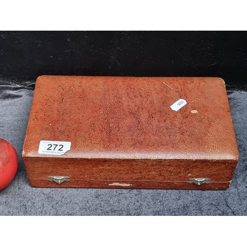 272 - A smart mid century gentleman's smoking set with table top lighter, ashtray, tobacco box and tray. I... 